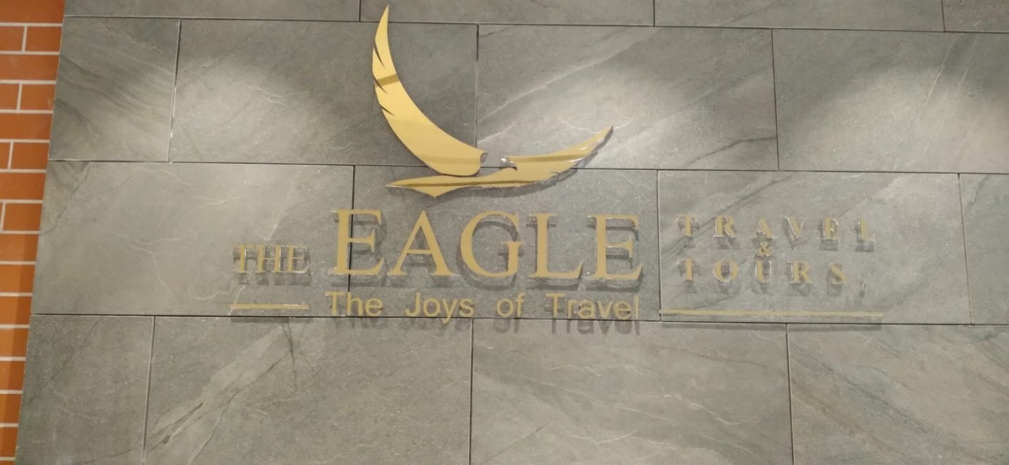 The Eagle Travel Tours — 3D Signage